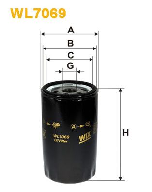 WIX FILTERS Õlifilter WL7069